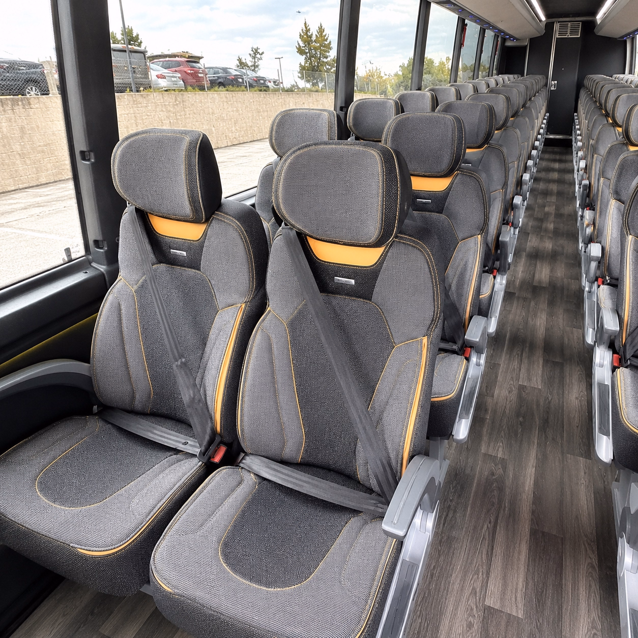 employee shuttle service along the route 9 and i 290 corridor