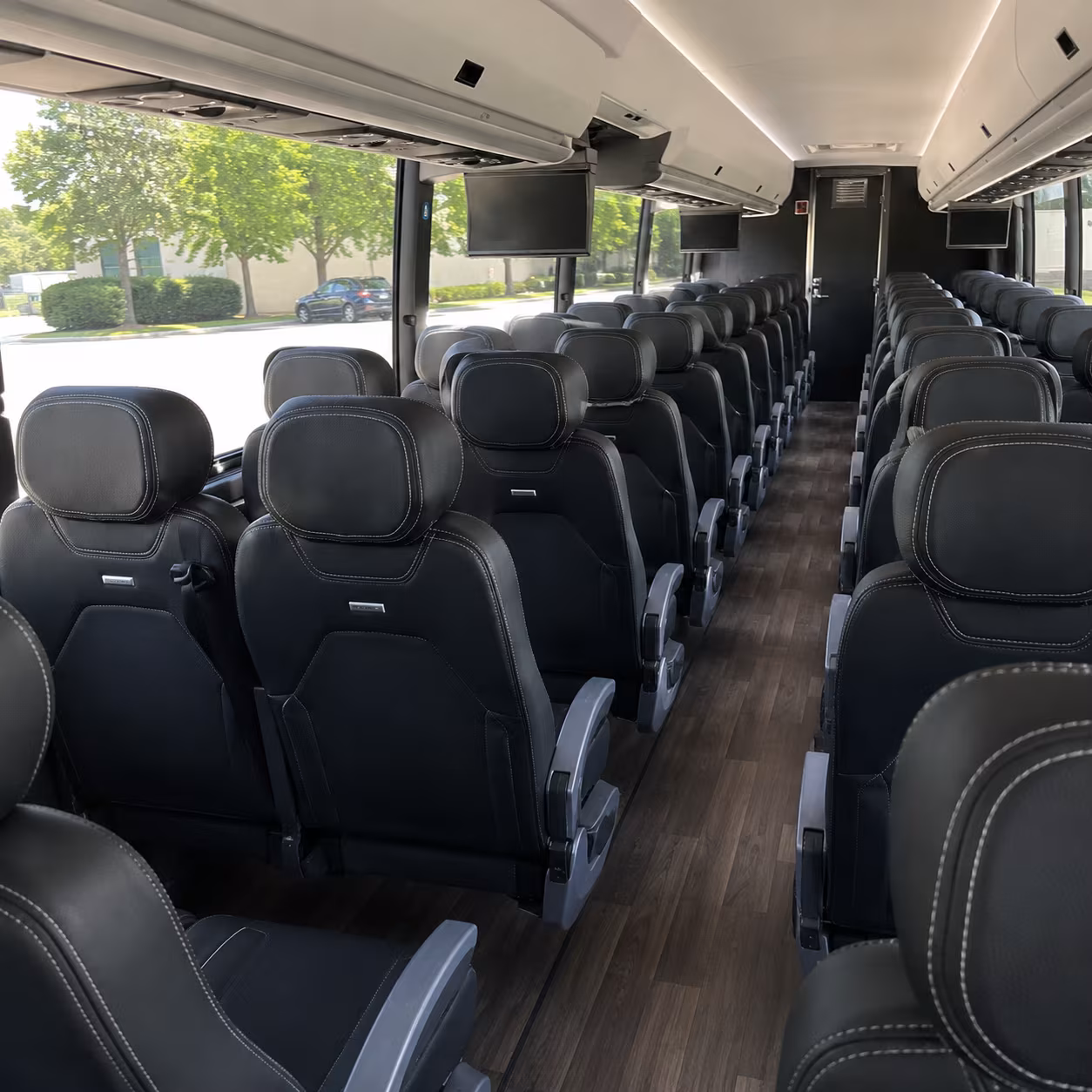 hartford event transportation with a private charter bus in hartford