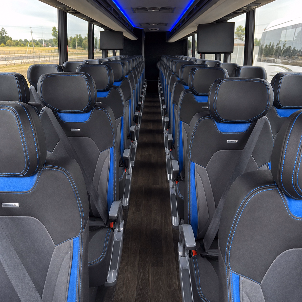 new bedford book charter buses for your new bedford government or military group