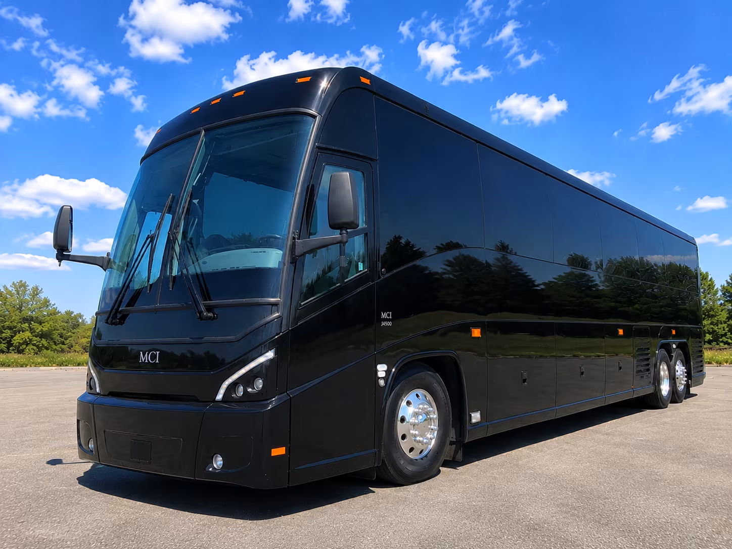 worcester bus rental service area