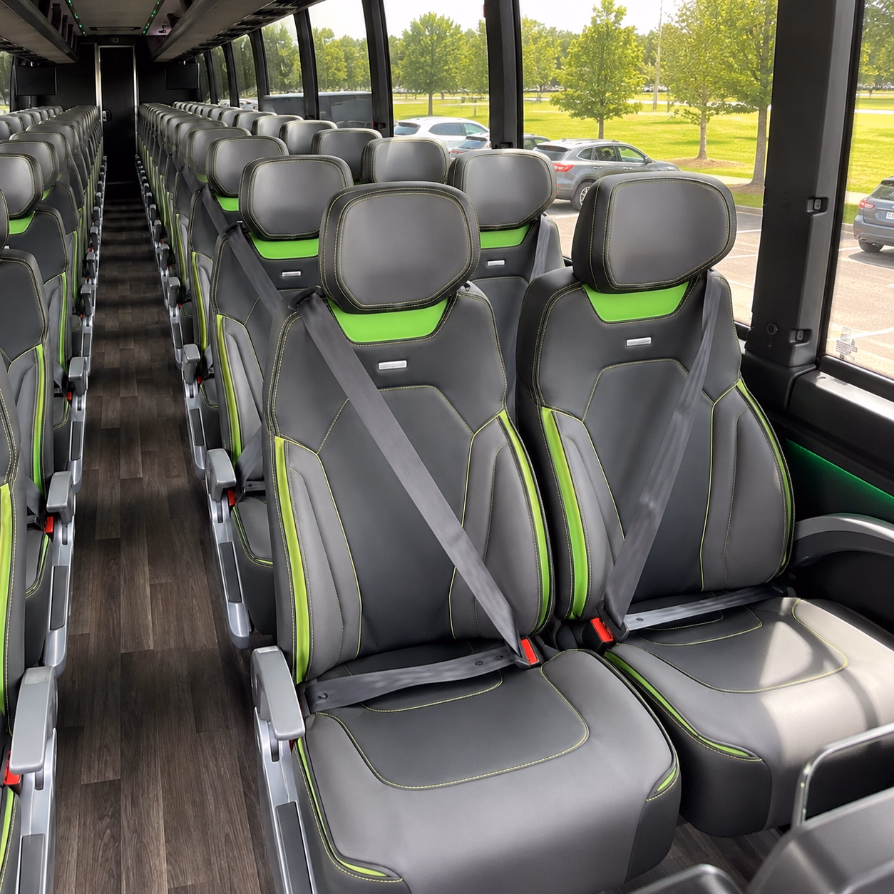worcester private event transportation onboard seating