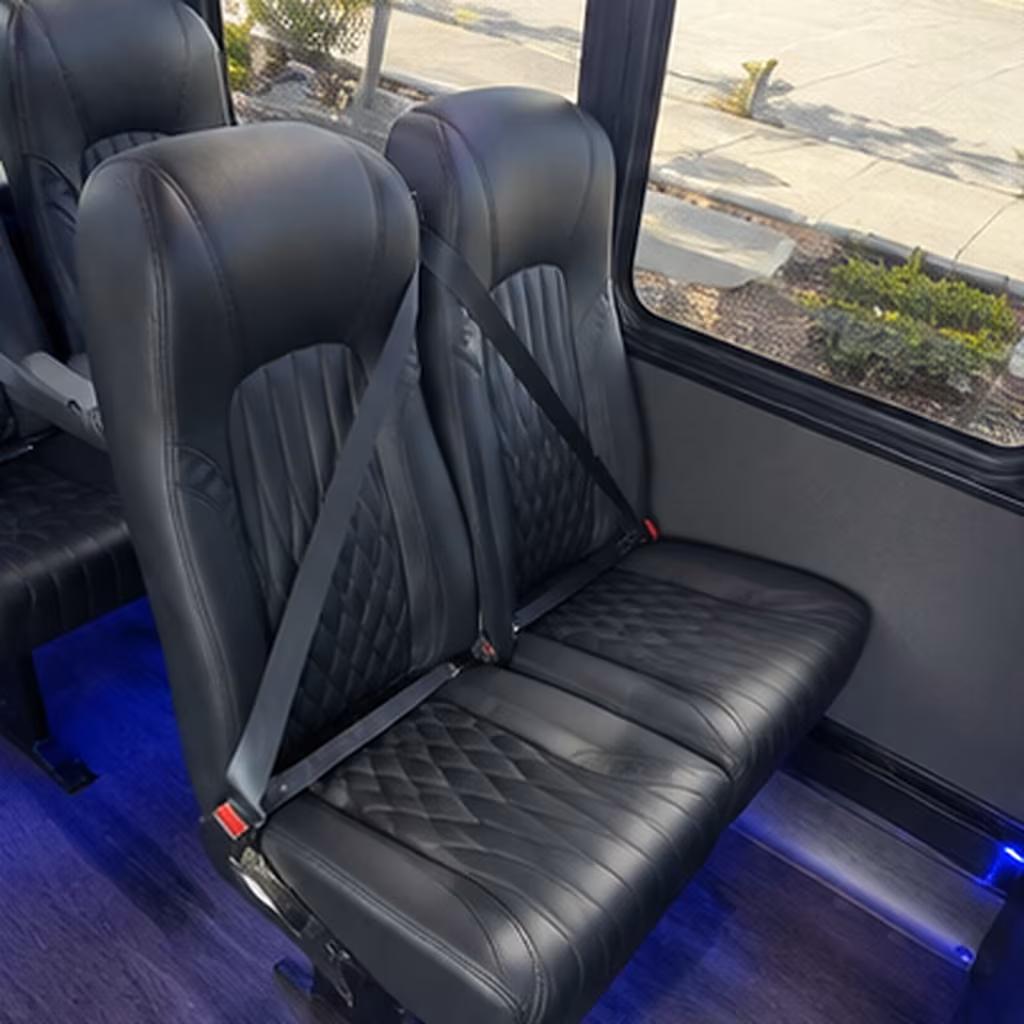 worcester wedding transportation onboard seating